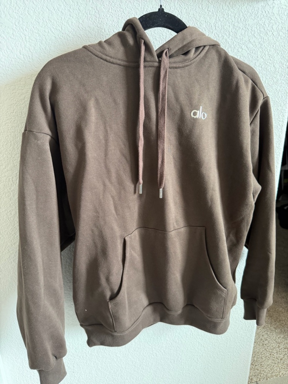 Alo accolade size xs brown hoodie